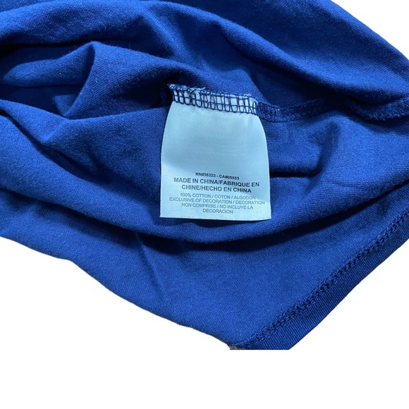 Nike "Just Do It" Navy Long Sleeve Tee - Picture 4 of 5